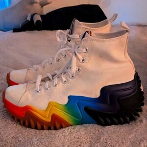 Converse Run Star Motion Platform “Pride” A02262C US Women's 10